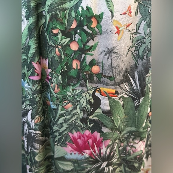 H&M Conscious Collection Floral Maxi Dress Size: 6 - Picture 4 of 5